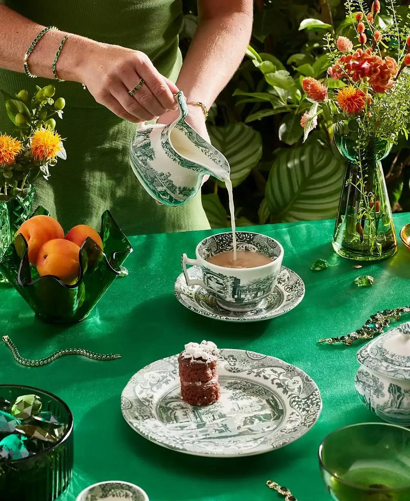 Spode Heritage Green Italian Cream Jug 2