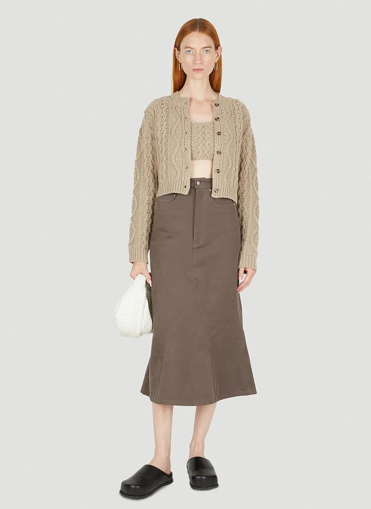 Rokh Cable Knit Cardigan Set 2