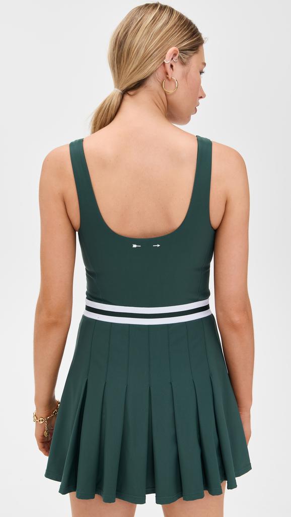 The Upside Peached Lucette Pleated Dress