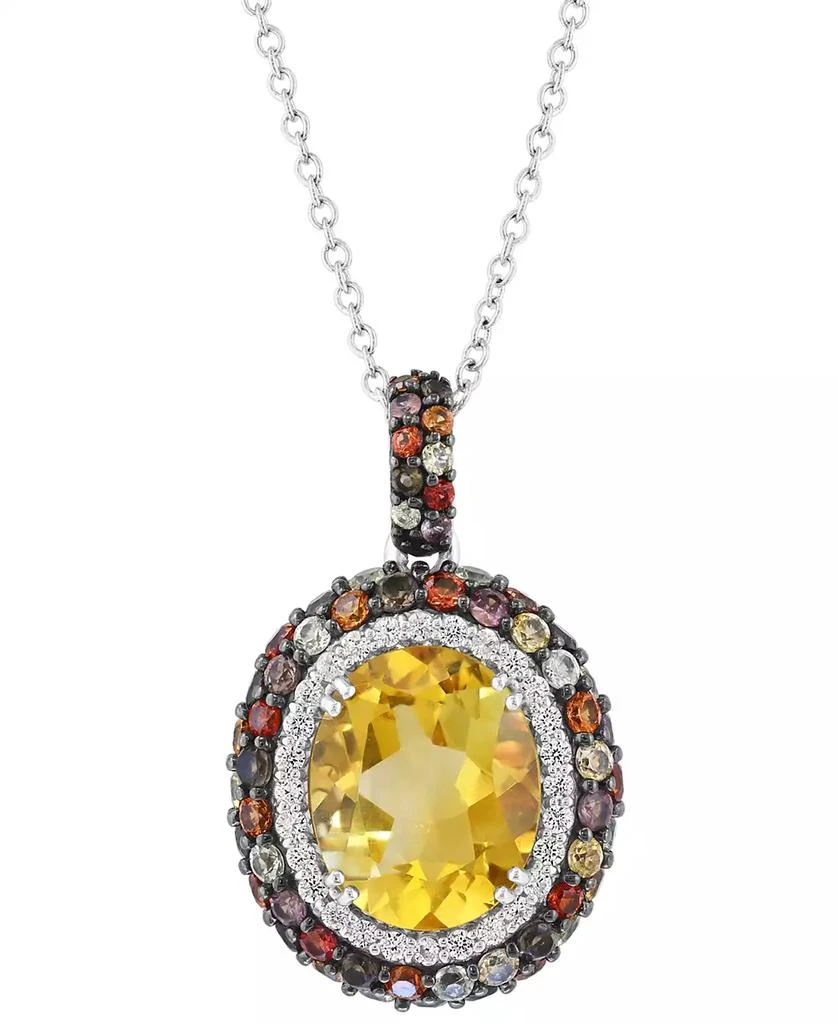 Effy Multi Gemstone Necklace (5-1/2 ct. t.w.) in Sterling Silver 2