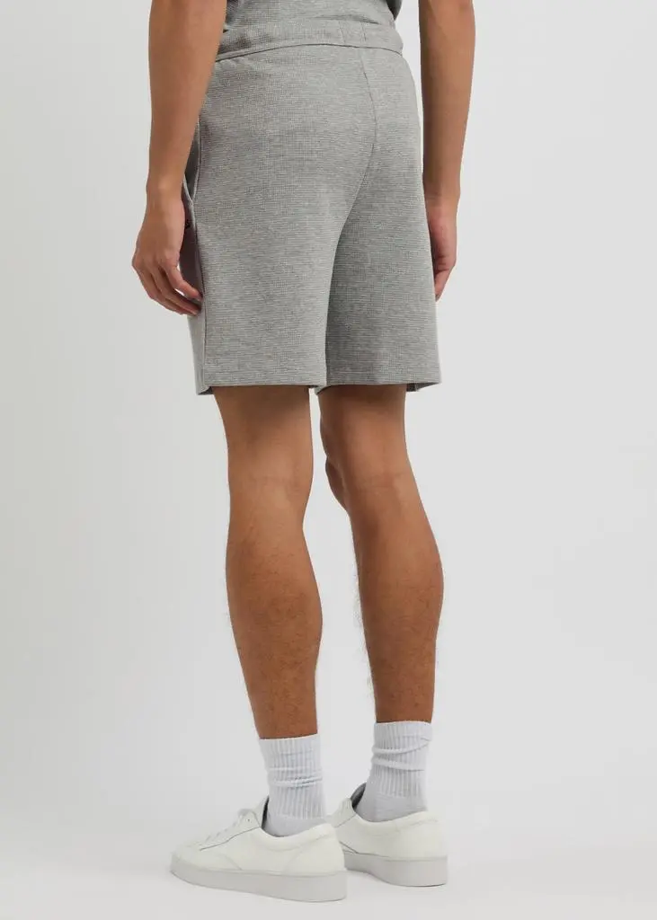 Hugo Boss Waffle-knit cotton-blend shorts 3