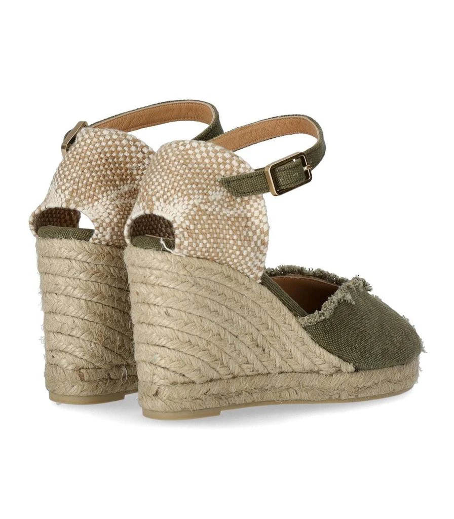 Castañer Castañer  Betina Olive Green Espadrille With Wedge 4