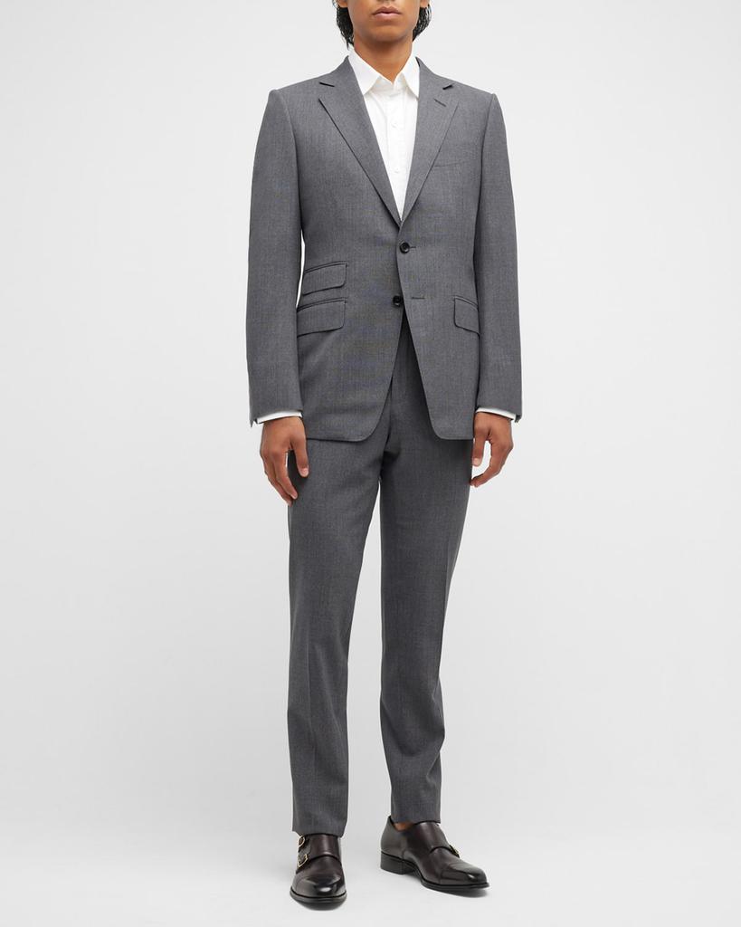 TOM FORD Men's O'Connor Solid Wool Suit