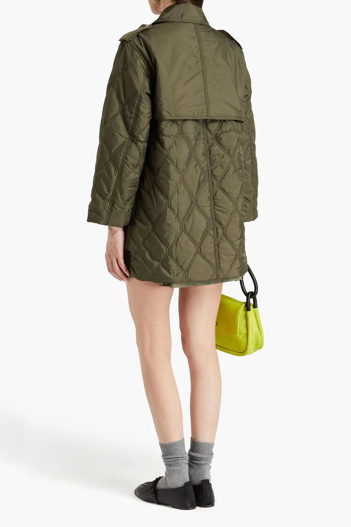 Ganni Quilted ripstop jacket 3