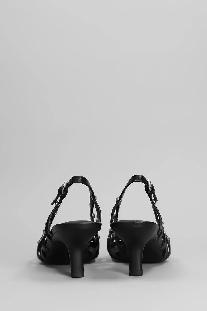 Ash Bizarre Pumps In Black Leather 2