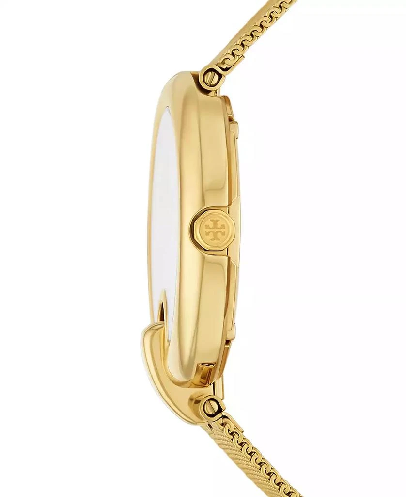 Tory Burch Women's The Pierced Gold-Tone Stainless Steel Mesh Bracelet Watch 36mm 2