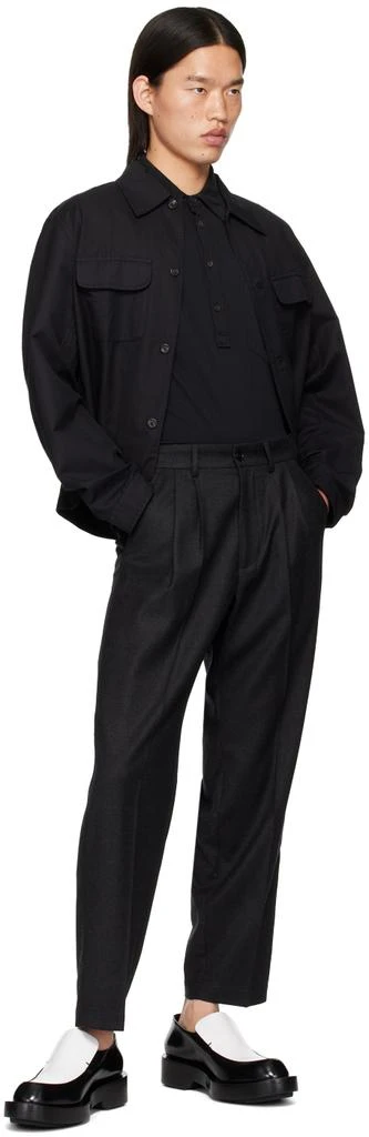 BARENA Black Nerio Trousers 4