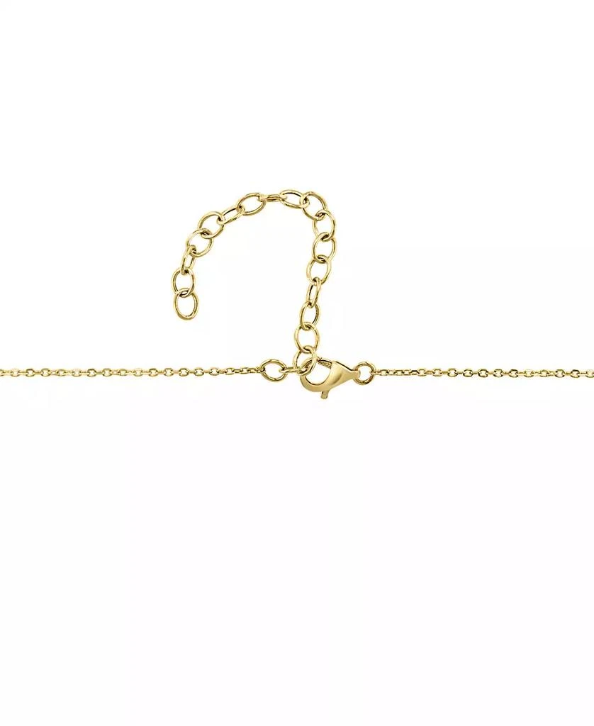 Effy EFFY® Pink Sapphire (1/3 ct. t.w.)
Ruby (3/8 ct. t.w.) Heart Ombré Cluster Pendant Necklace in 14k Gold, 18" + 1" extender 4