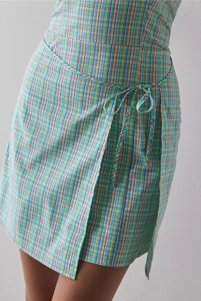 Urban Outfitters BDG Paige Strapless Wrap Mini Dress 5