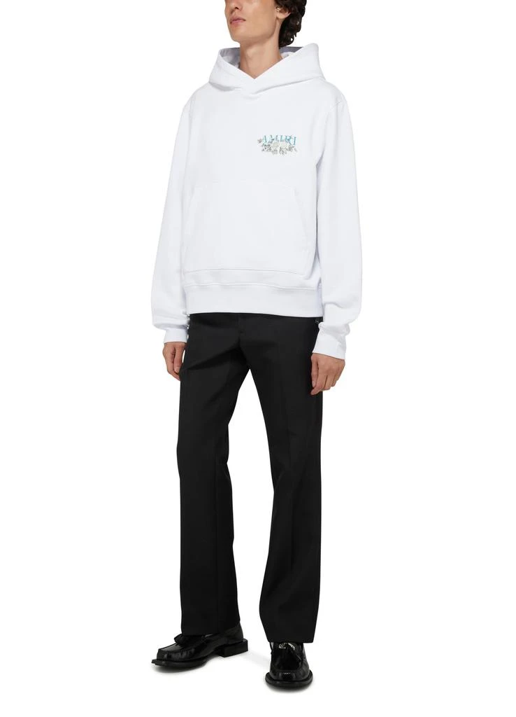 AMIRI Floral Amiri logo hoodie 2