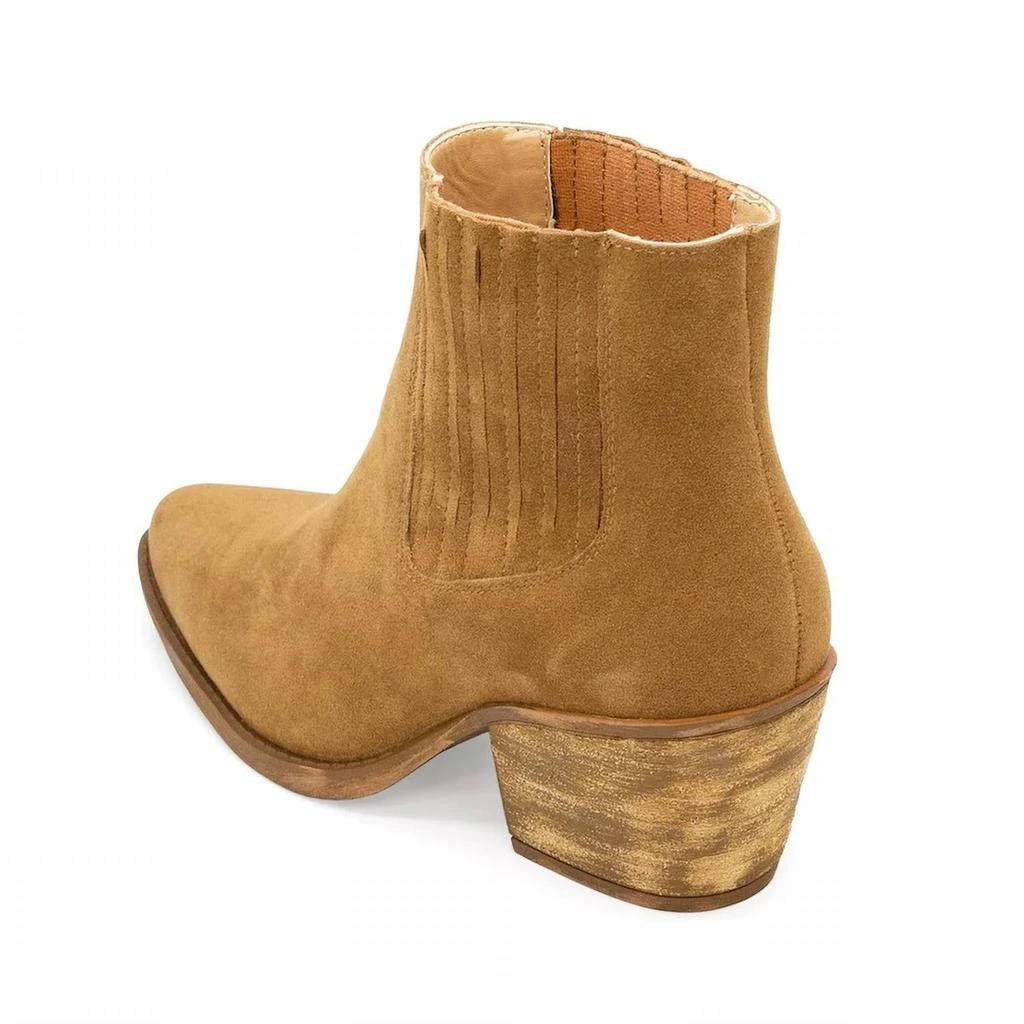 CHARLESTON SHOE CO. Women's Jackson Boot In Camel 3