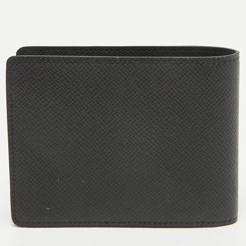 Louis Vuitton Louis Vuitton Black Taiga Leather Multiple Wallet 4