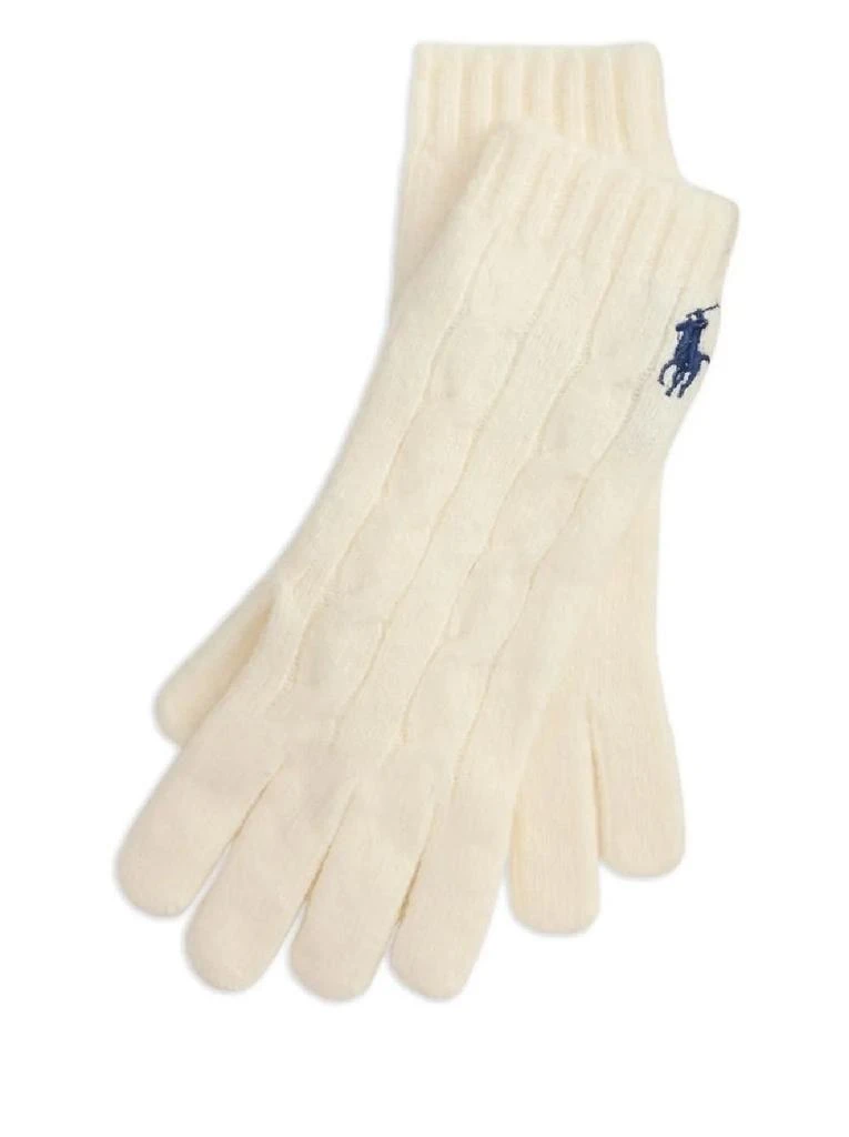 Ralph Lauren Polo Ralph Lauren Logo Embroidered Knitted Gloves 1
