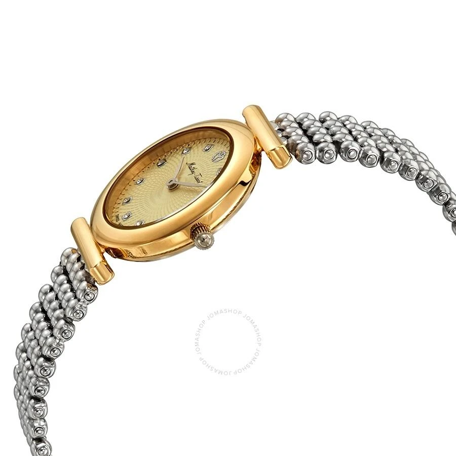 Mathey-Tissot Allure Crystal Gold Dial Ladies Watch D539BDI 2