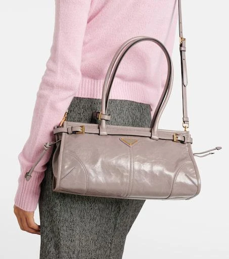 Prada Medium leather shoulder bag 7