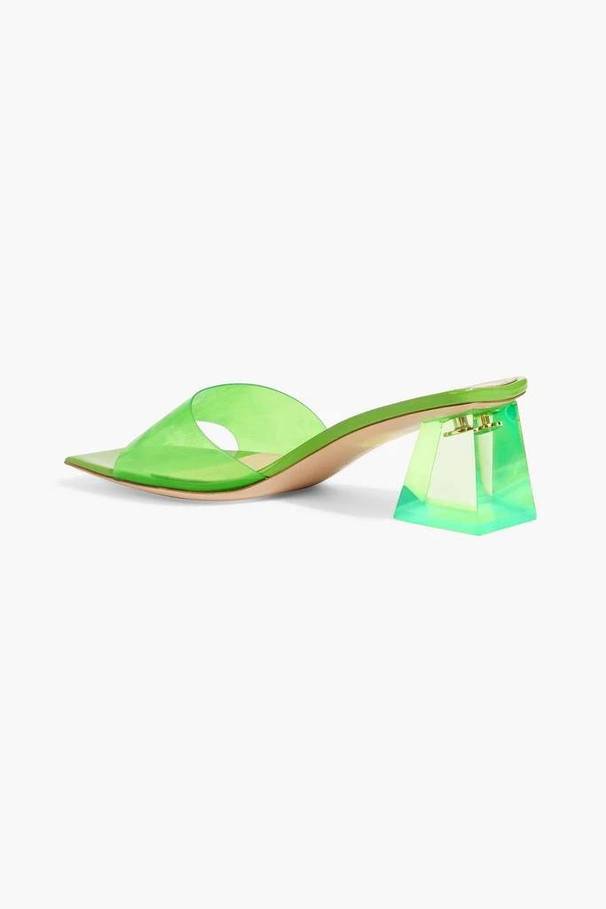 Gianvito Rossi Cosmic Glass 55 TPU mules 3