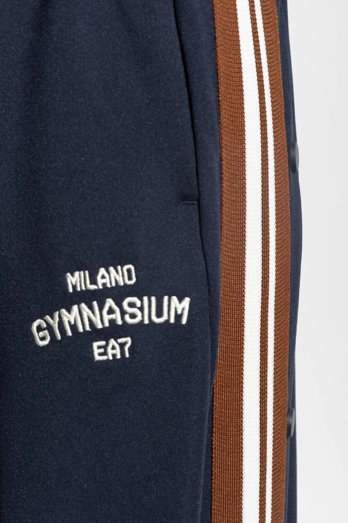 Emporio Armani Ea7 Emporio Armani Logo Embroidered Track Pants 4