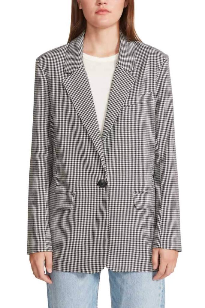 BB Dakota The Persona Blazer In Grey