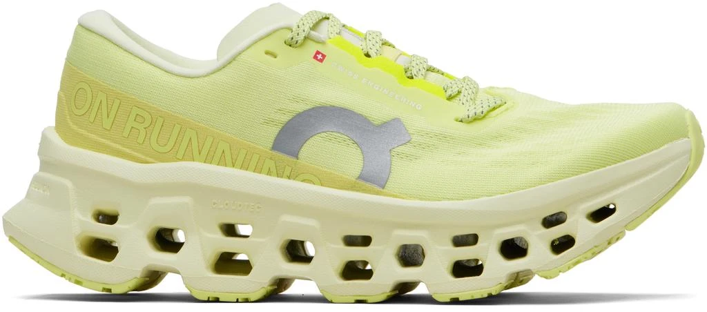 On Yellow Cloudmonster 3 Sneakers