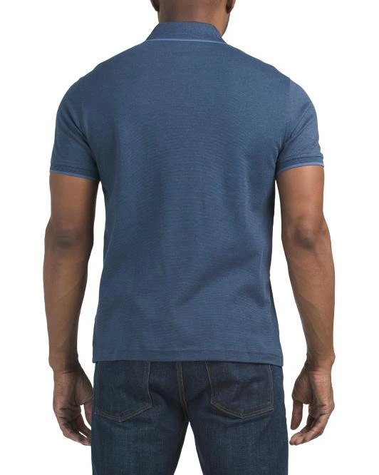 Tommy Hilfiger Richard Two Tone Stripe Short Sleeve Polo 2