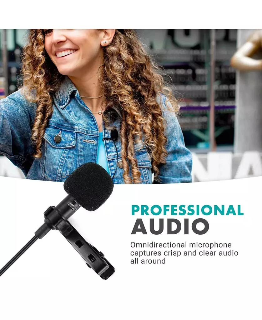 Movo WMIC50 2.4GHz Wireless Lavalier Microphone System for Cameras 6