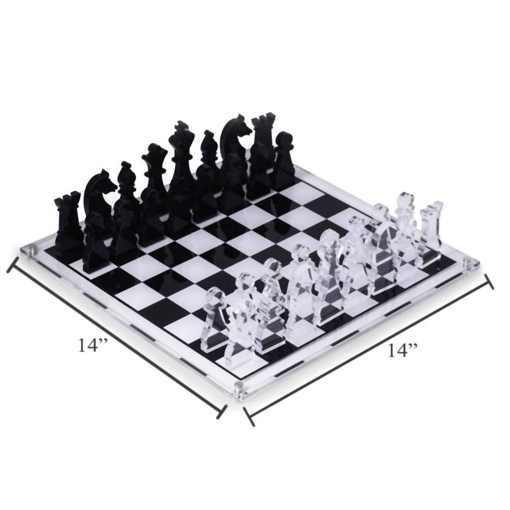 Bey-Berk Bey-Berk - Acrylic Chess Set