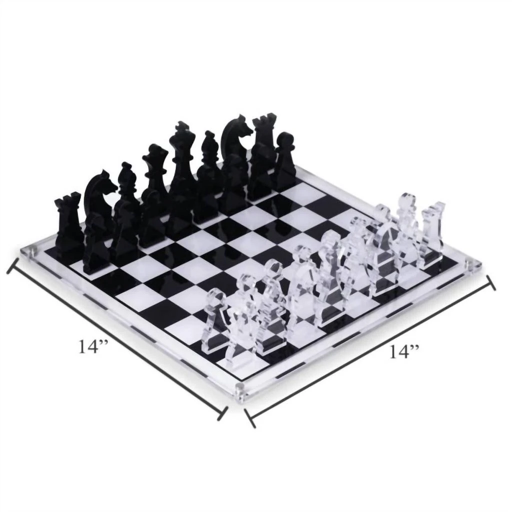 Bey-Berk Bey-Berk - Acrylic Chess Set 2