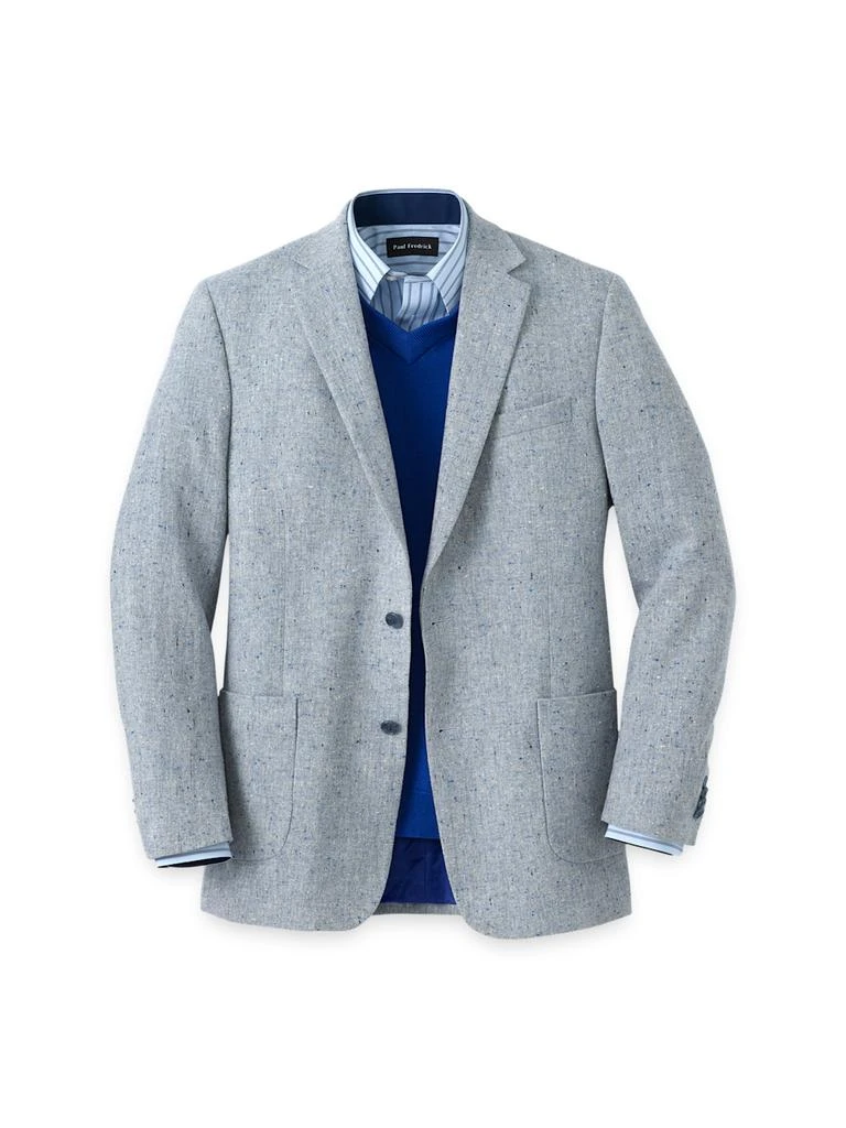 Paul Fredrick Wool Donegal Single Breasted Notch Lapel Sport Coat