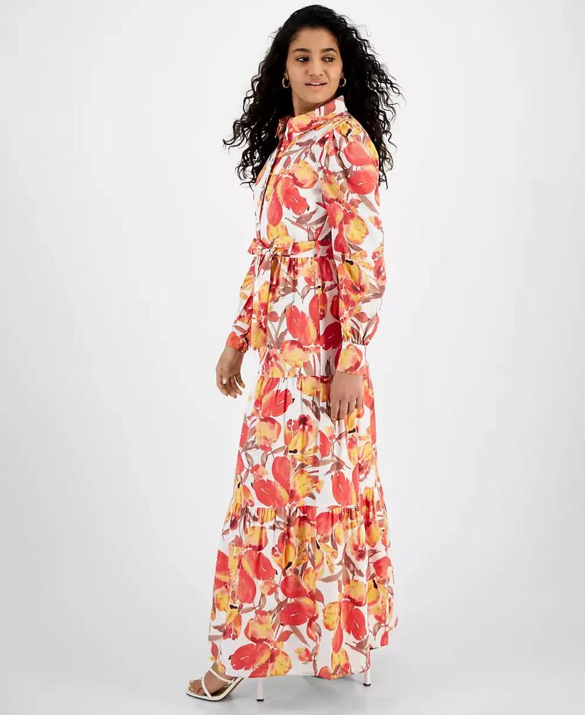 RACHEL Rachel Roy Women's Pru Floral Maxi Shirt Dress 3