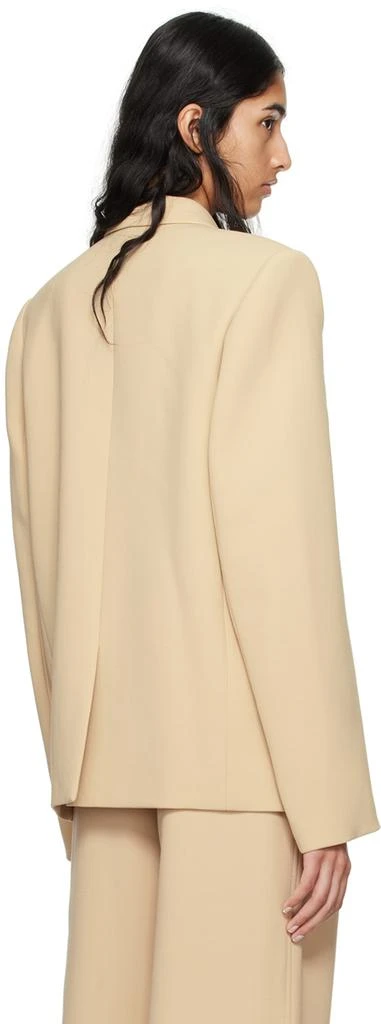 WARDROBE.NYC Beige Hailey Bieber Edition Tailored Blazer 3