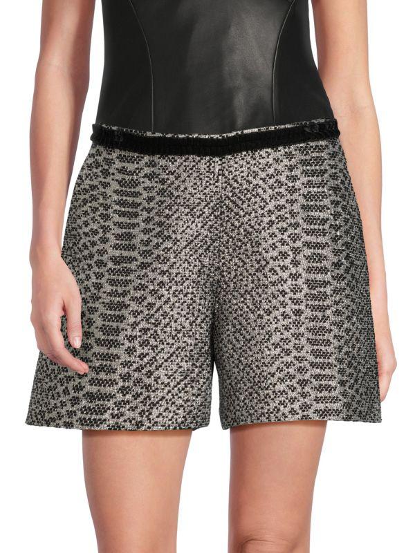 Zuhair Murad Tweed Shorts