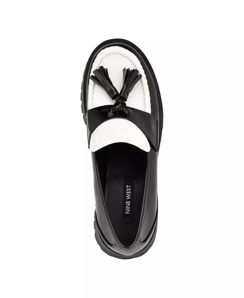 Nine West Women's Garry Round Toe Slip-On Casual Loafers 4