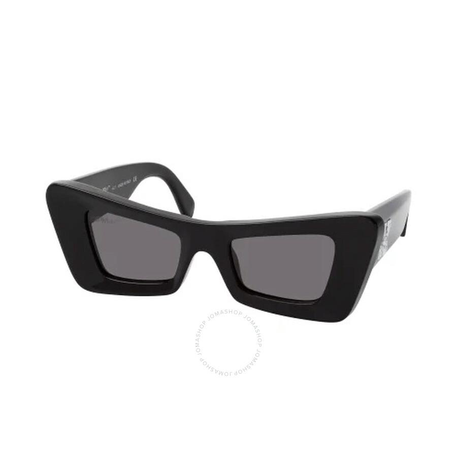 Off-White Accra Grey Cat Eye Unisex Sunglasses OERI031 1007 49