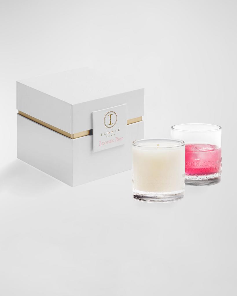 Iconic Scents 9 oz. Iconic Rose Luxury Candle