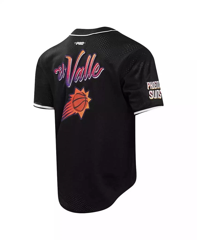 Pro Standard Men's Black Phoenix Suns 2023/24 City Edition Mesh Baseball Jersey 2