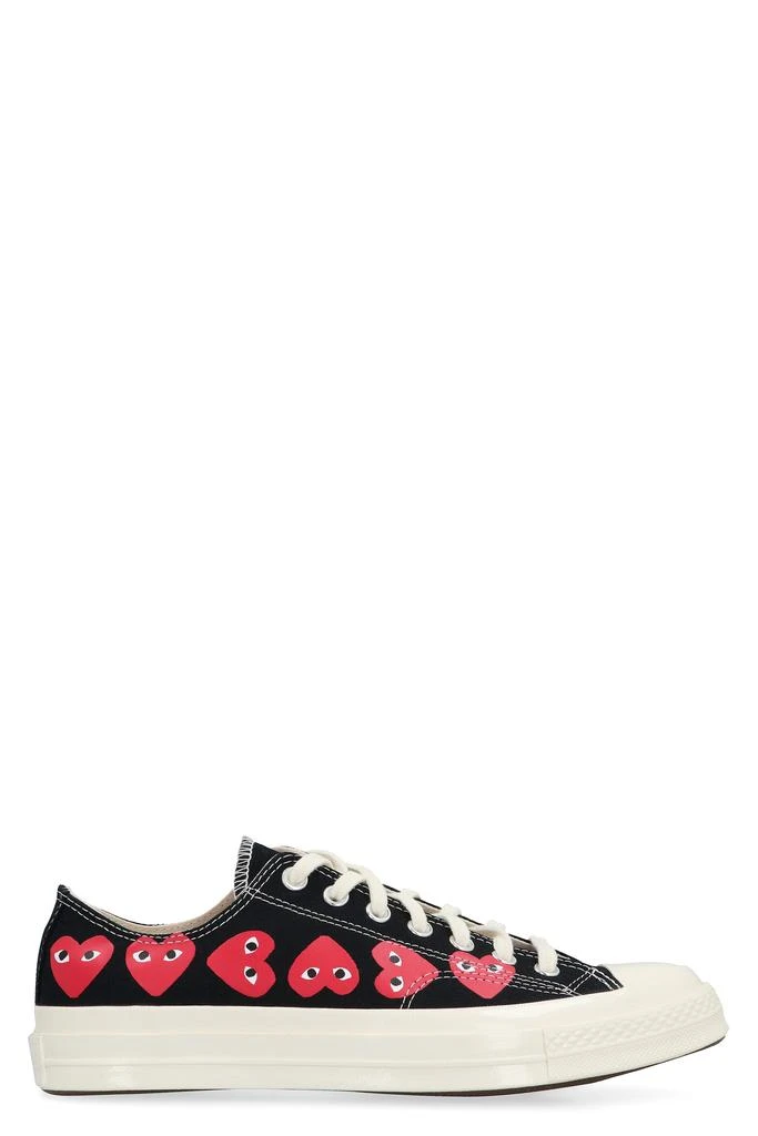 Comme des Garcons CONVERSE X COMME DES GARÇONS PLAY - CHUCK 70 LOW-TOP SNEAKERS 1