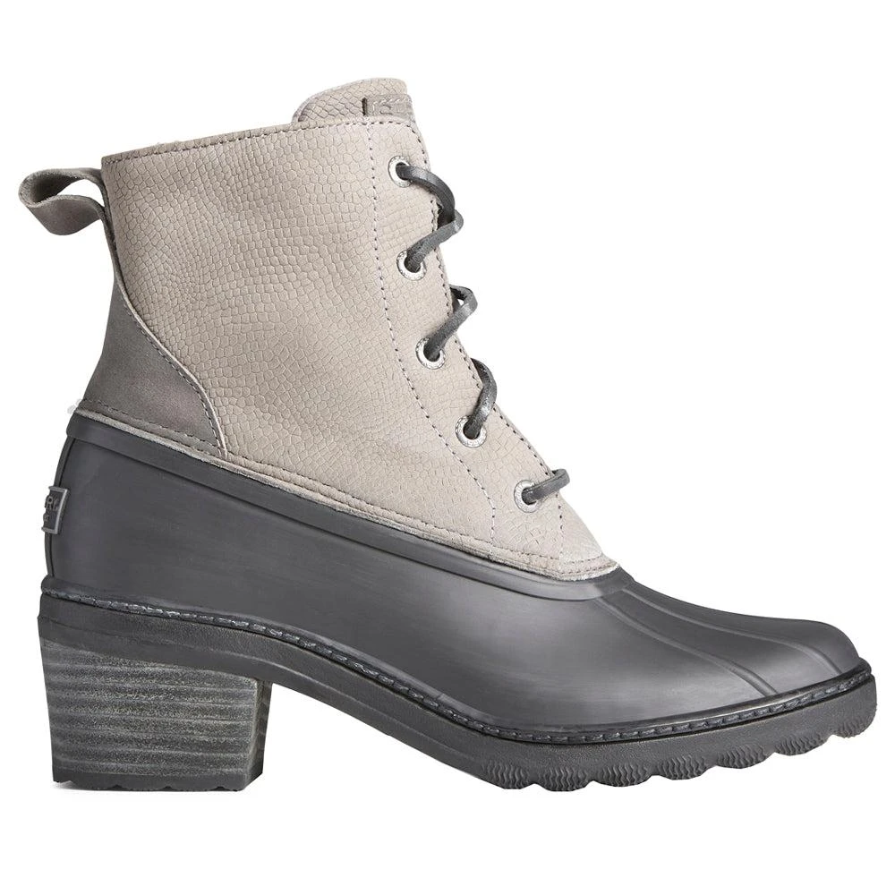 Sperry Saltwater Heel Round Toe Lace Up Boots 1