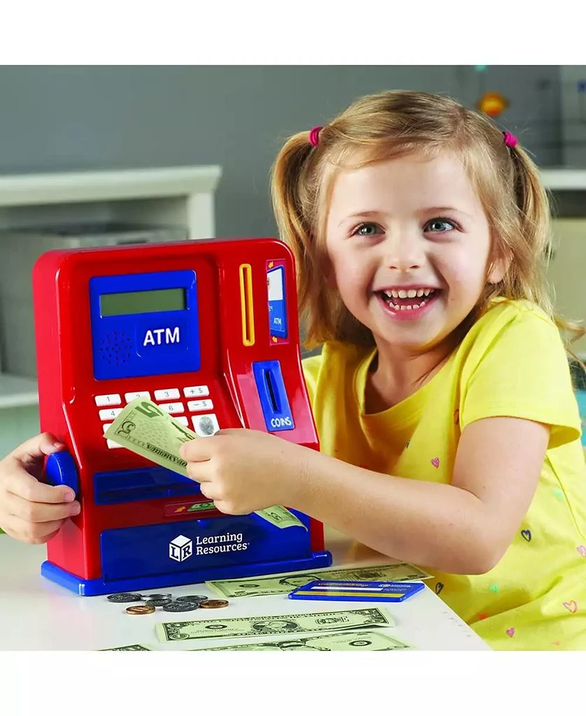 AreYouGame Learning Resources Pretend Play - Teaching Atm Bank 9