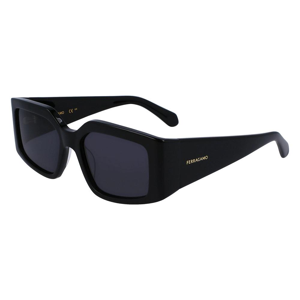Salvatore Ferragamo SF 1101S 001 54mm Womens Irregular Sunglasses