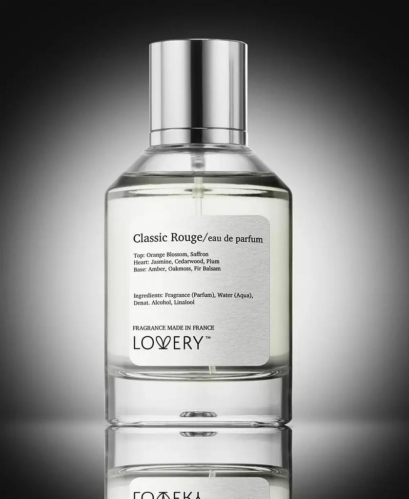 Lovery Classic Rouge Eau de Parfum, 3.4 oz. 3