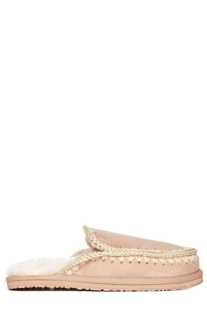 Mou Full Eskimo Stitch Slippers