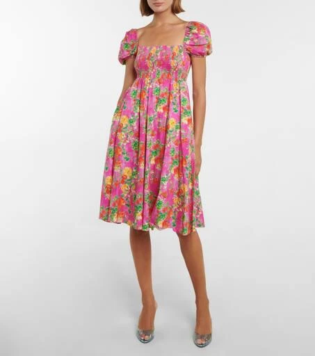 CAROLINE CONSTAS Mira floral minidress 2