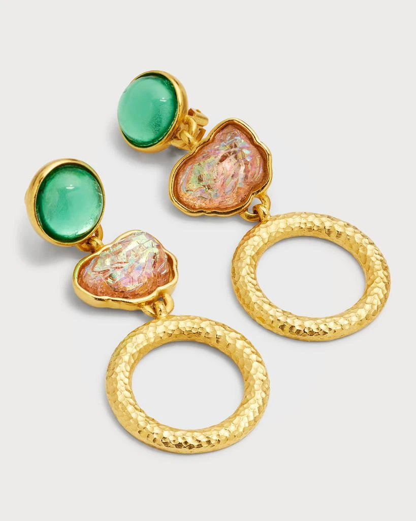 BEN-AMUN Multi-Stone and Shape Earrings 3
