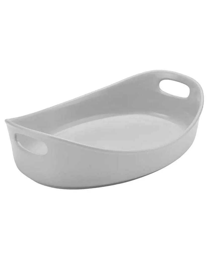 Rachael Ray Stoneware Bubble and Brown 4.5-Qt. Oval Baker 1