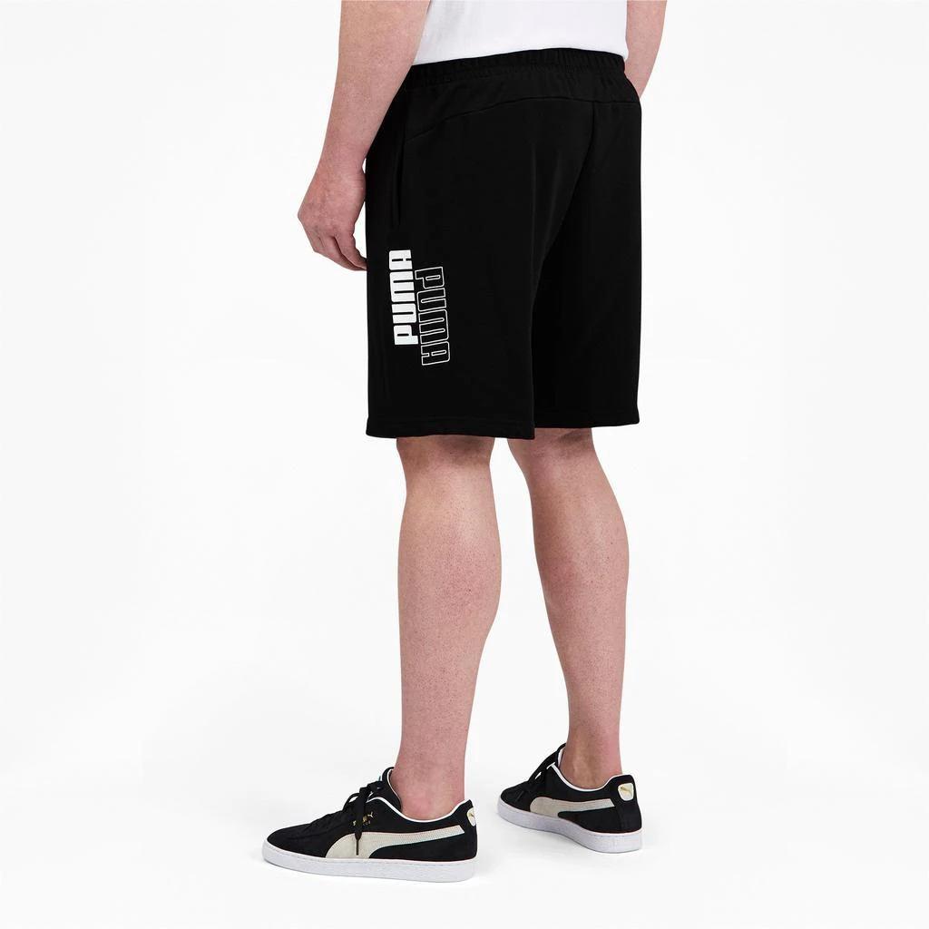 Puma PUMA Men's POWER Logo 8" Training Shorts Big & Tall 6