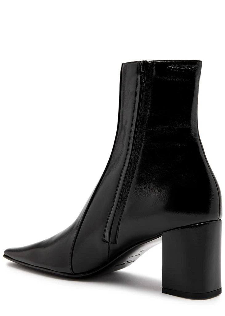 Yves Saint Laurent Rainer 75 patent leather ankle boots 2