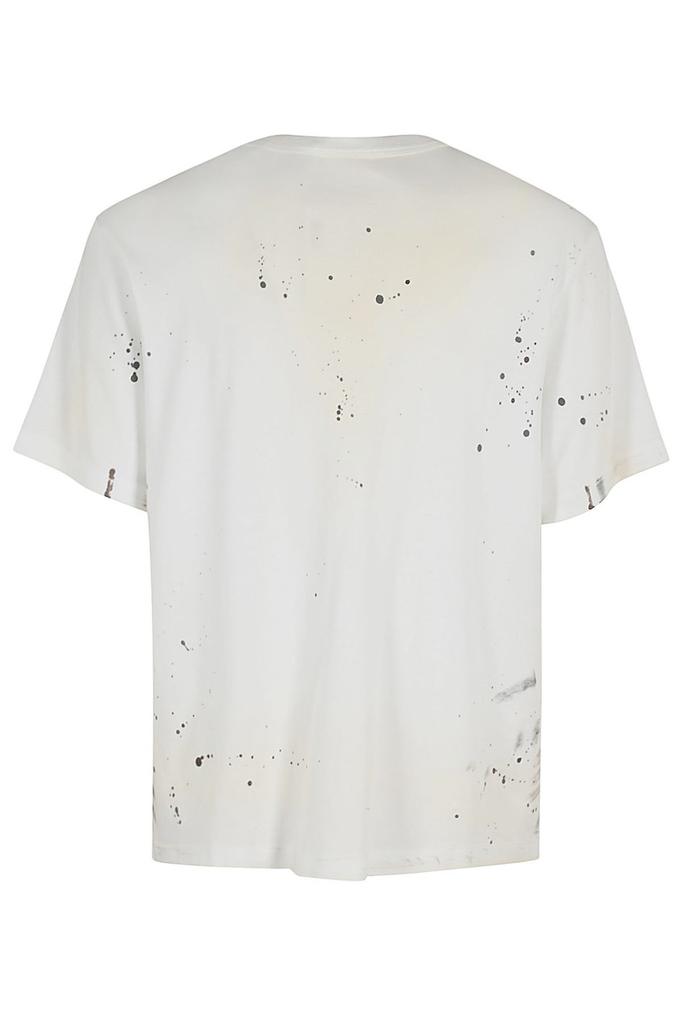 Shop Helmut Lang Painted Crewneck T-Shirt on Sale at BeyondStyle