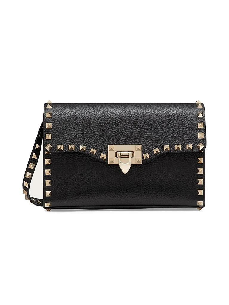 Valentino Small Rockstud Grainy Calfskin Crossbody Bag 1
