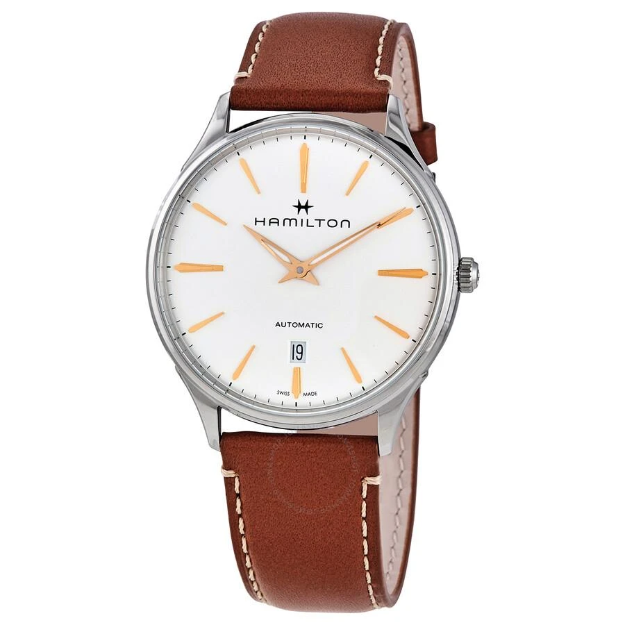 Hamilton Jazzmaster Thinline Automatic White Dial Men's Watch H38525512 1
