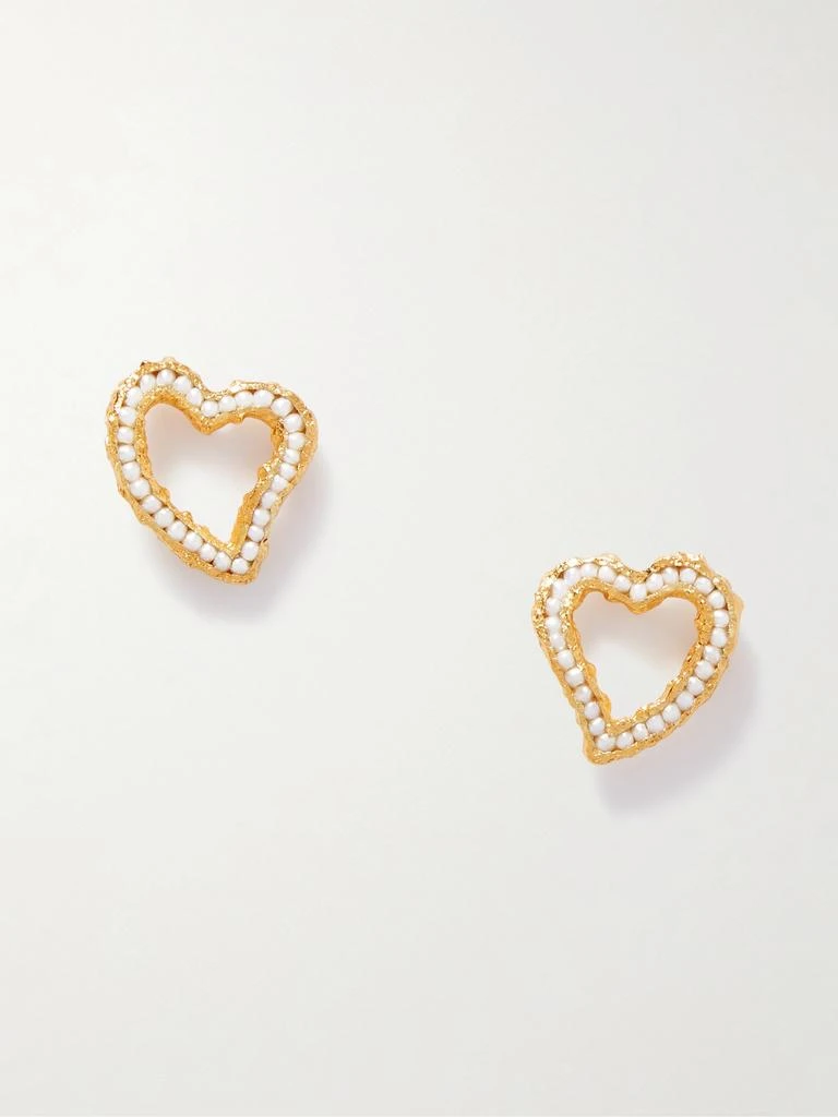 PACHAREE Valentine 珍珠镀金耳环 1